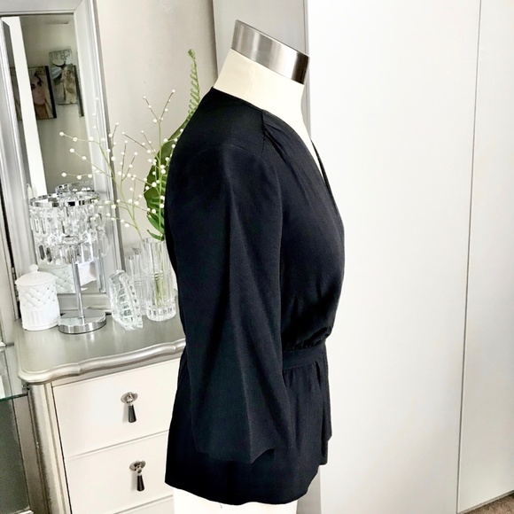 Blouse Black Size 2 - Picture 3 of 7